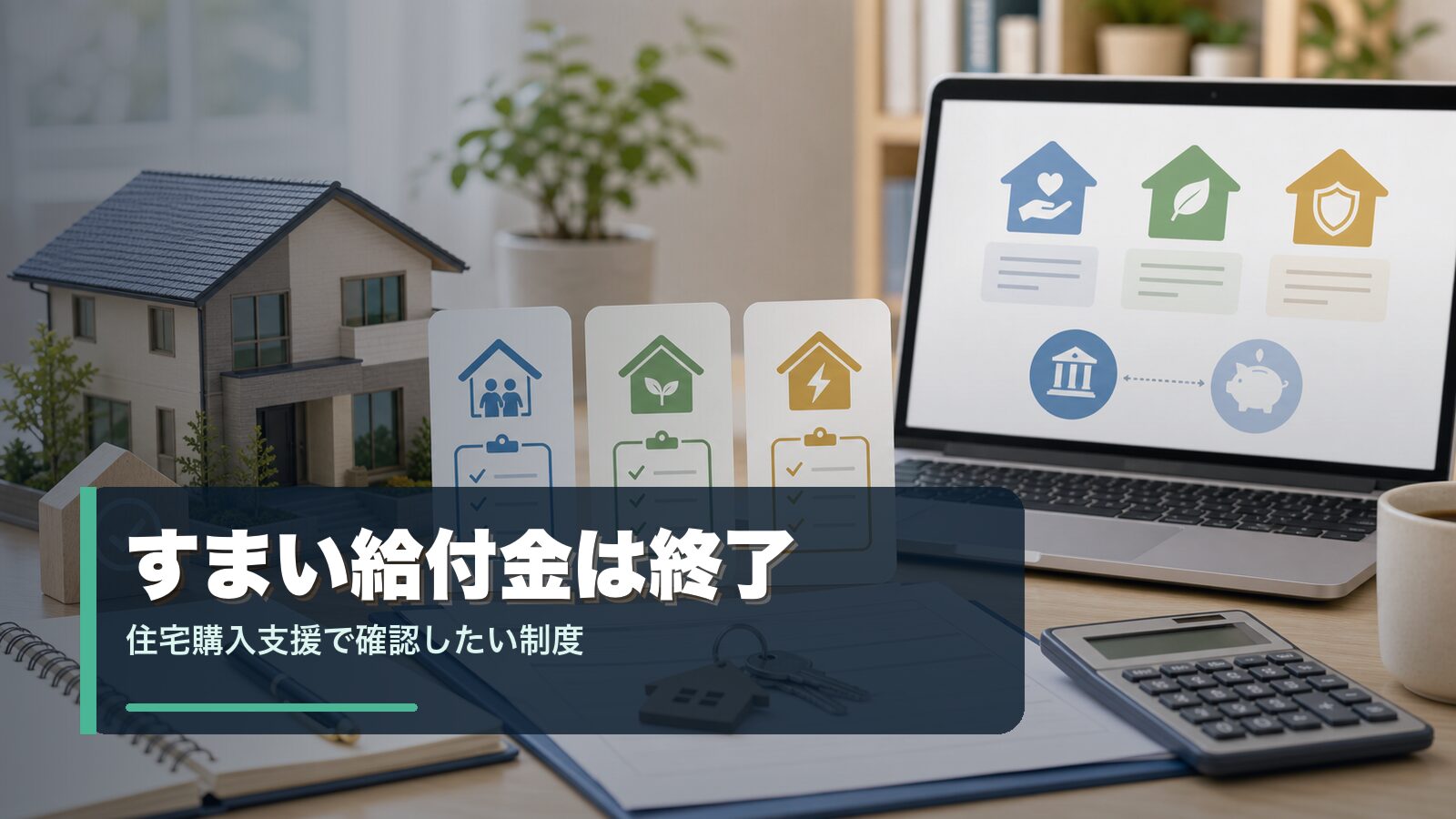 すまい給付金終了後に確認したい住宅購入支援制度