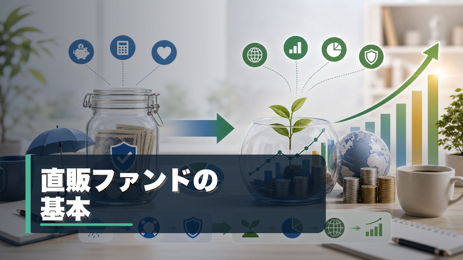 独立系投信と直販ファンドの選び方を整理するイメージ