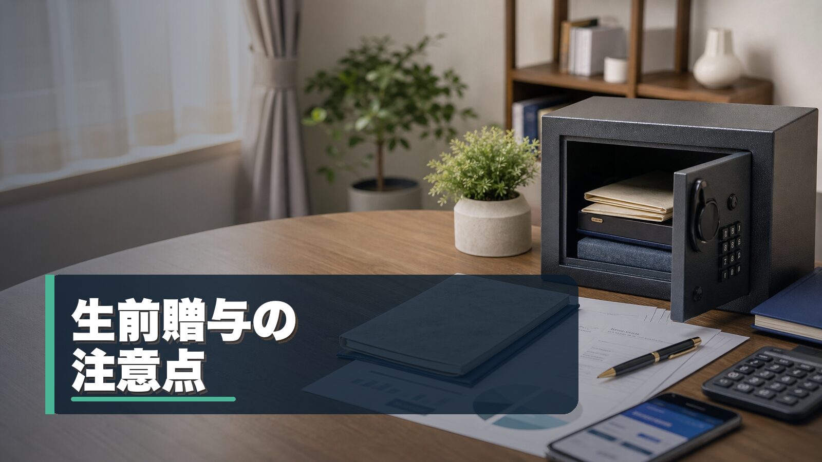 生前贈与の注意点