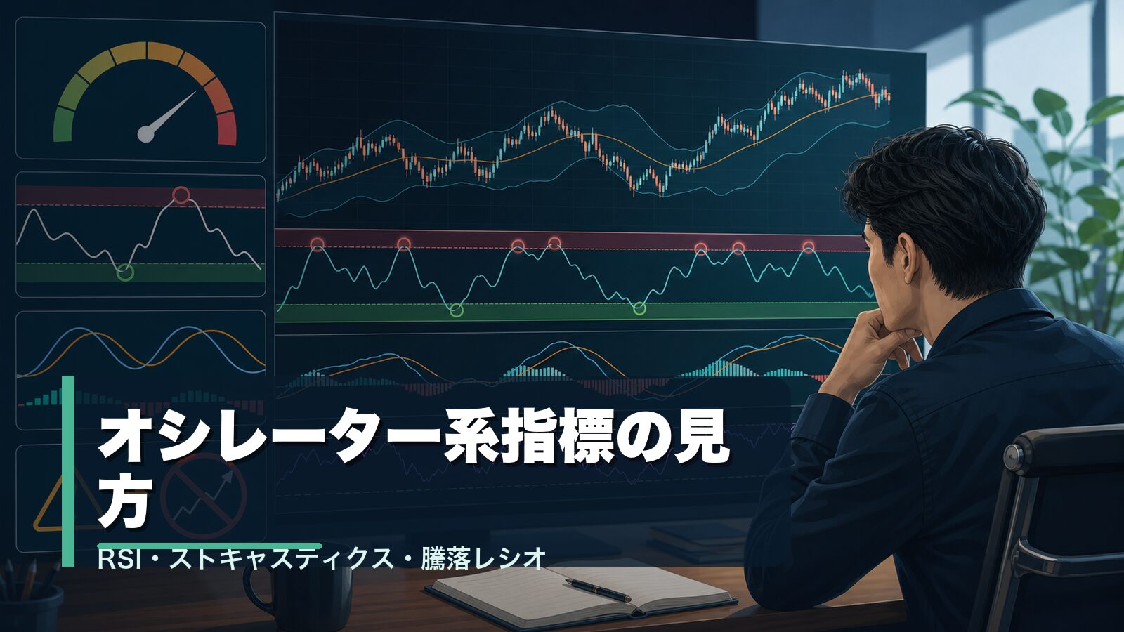 オシレーター系指標の見方と注意点