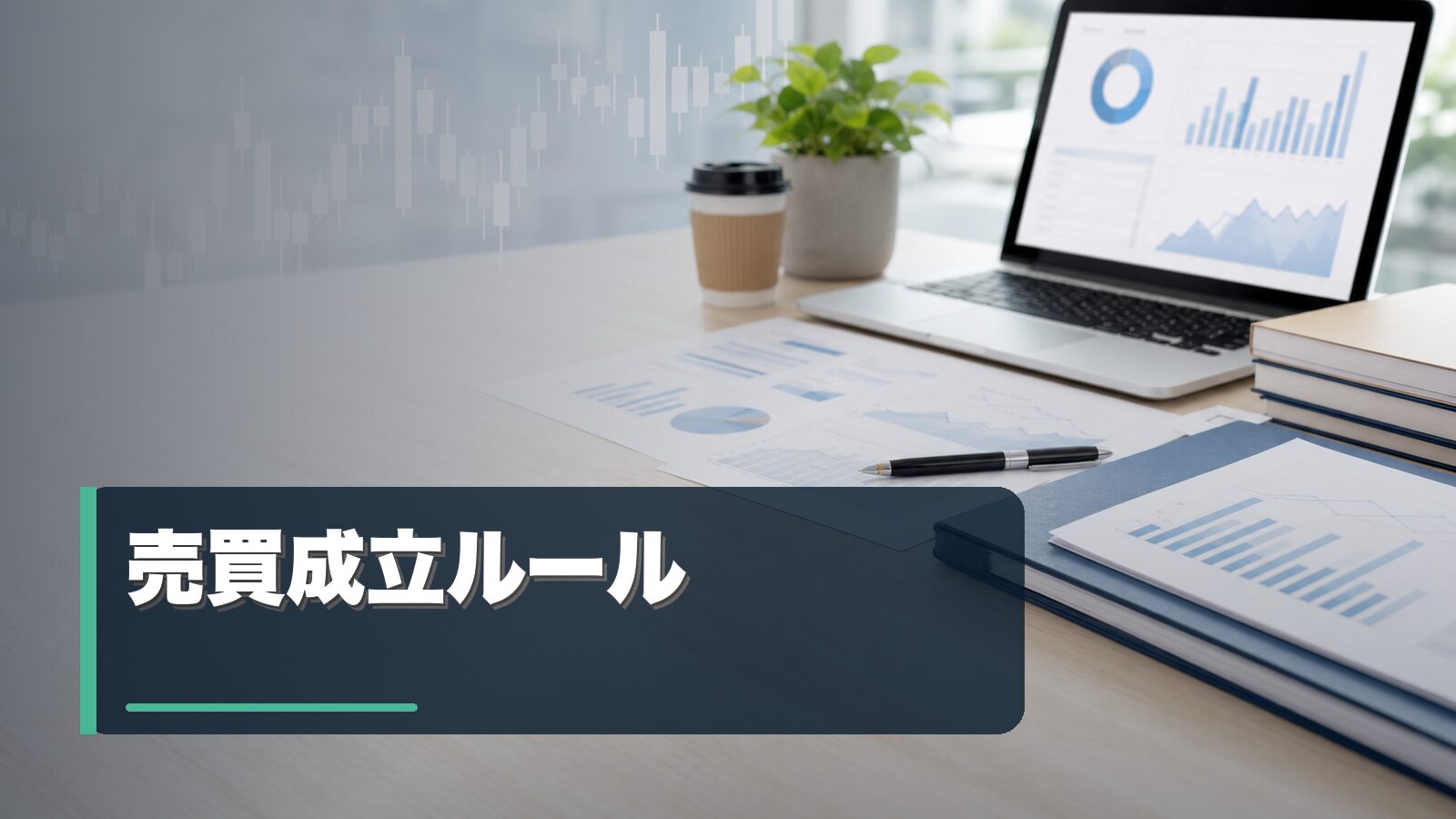 株式市場の価格優先と時間優先の原則を整理するイメージ