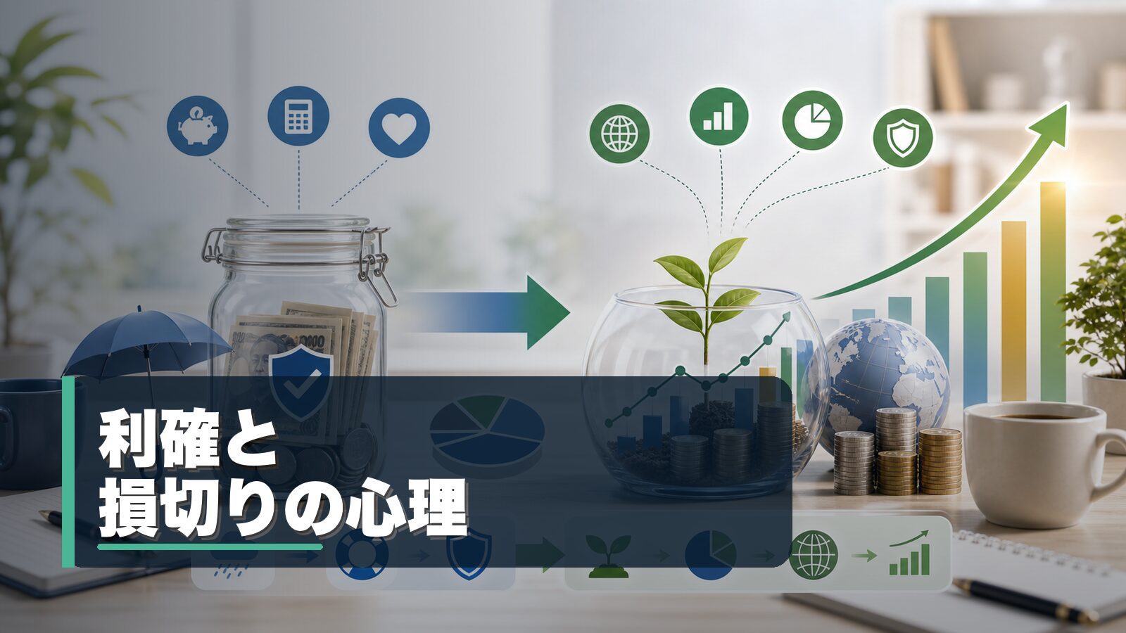 利確と損切りの心理