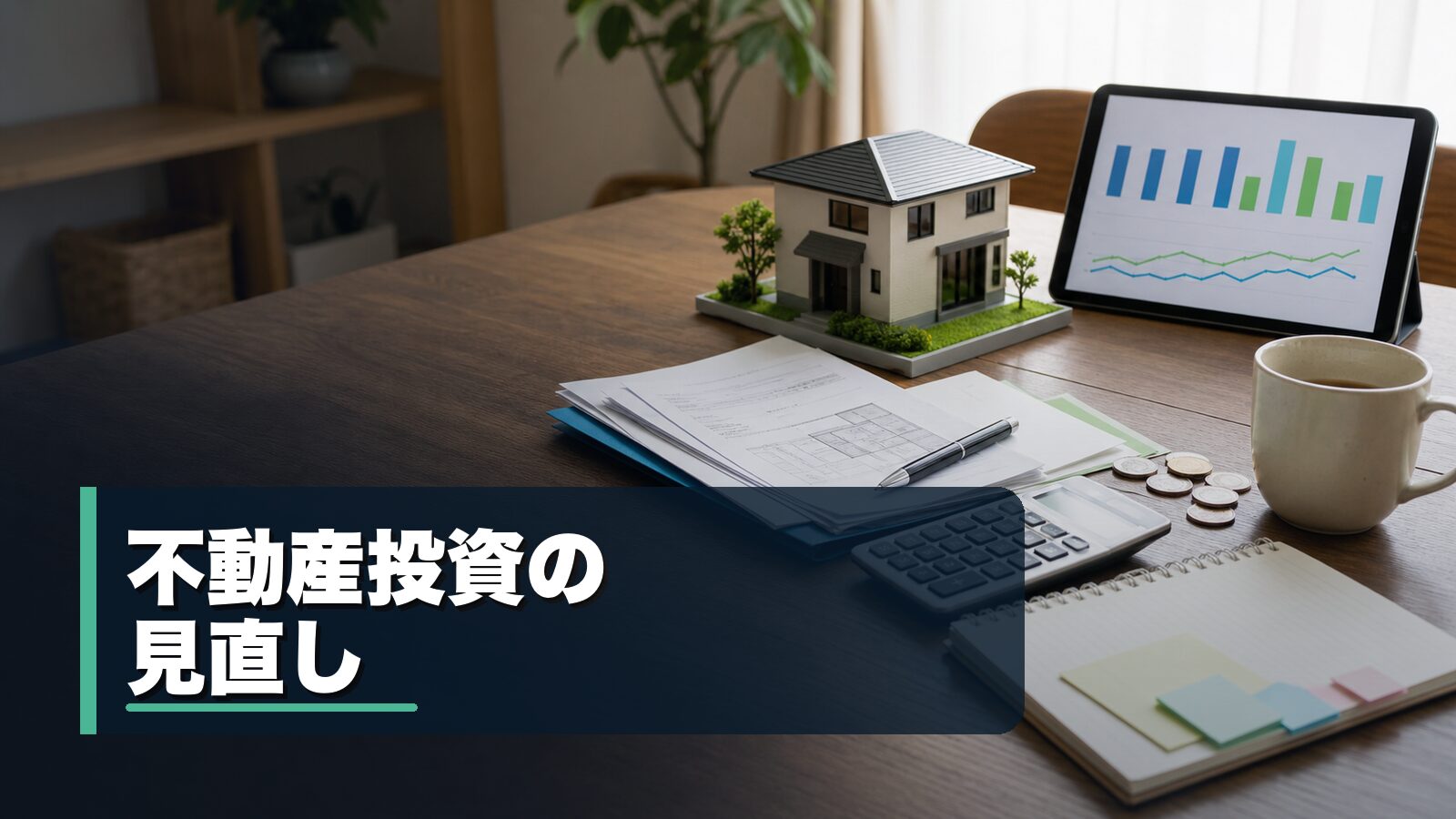 不動産投資の見直しポイントを整理するイメージ
