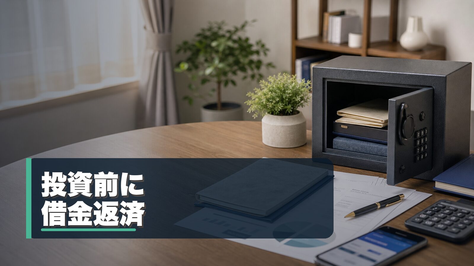 投資前に借金返済