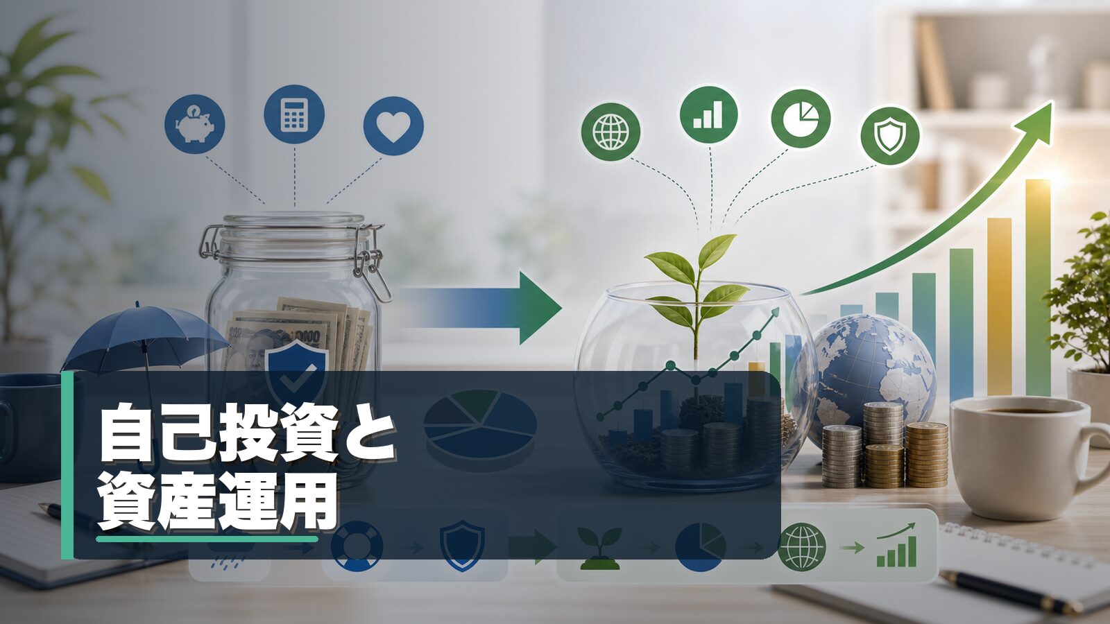 自己投資と資産運用
